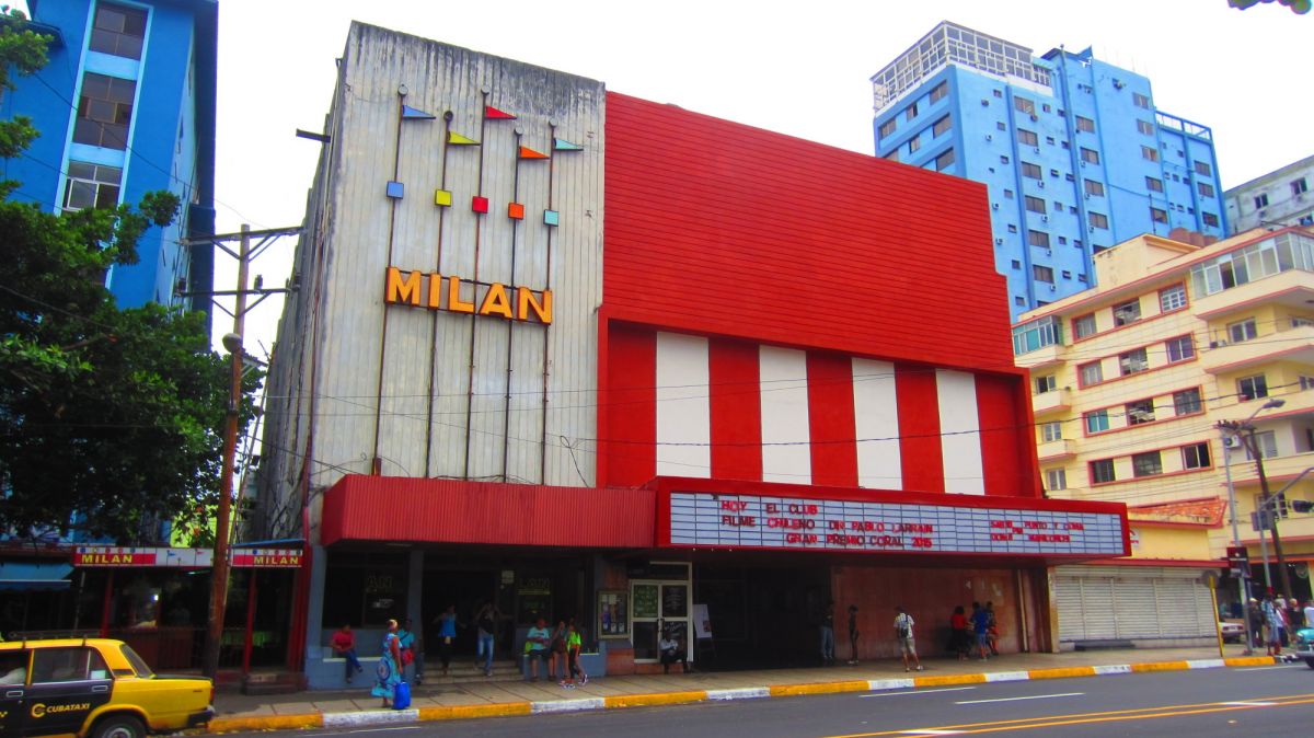 A movie theater