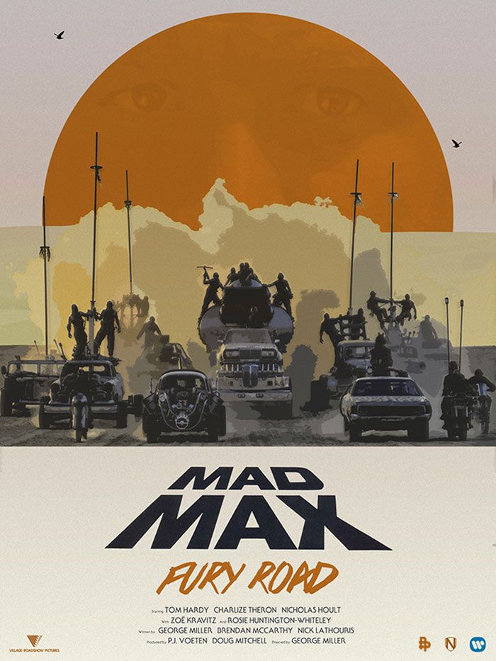  poster designed by [url]http://www.mattneedle.co.uk/Mad-Max-Fury-Road[caption]mattneedle[/url]