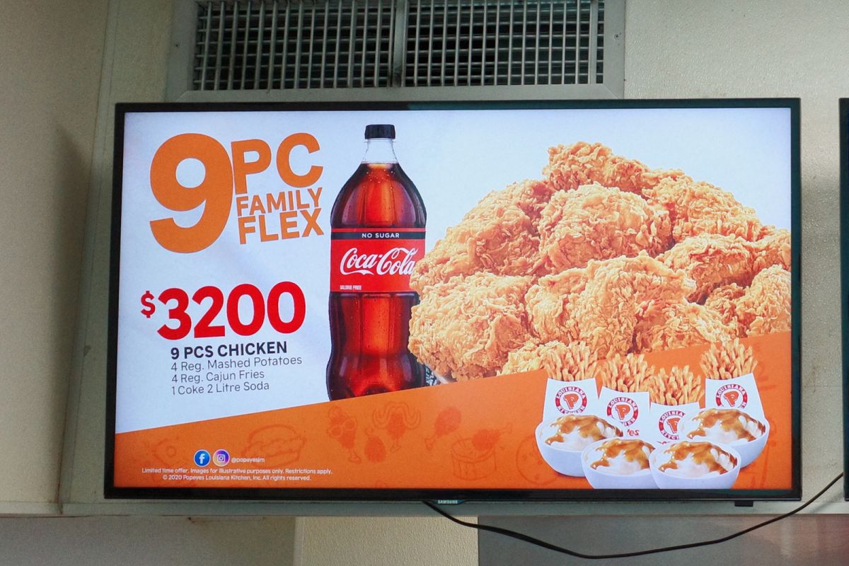 popeyes recent menu